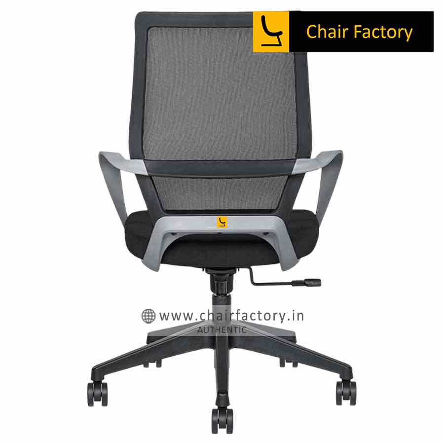 Focus  Black Mid Back Ergonomic Office Chair 